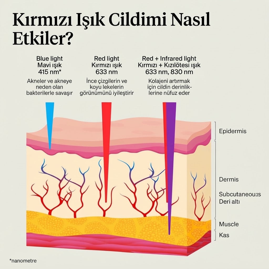 Led Yüz Terapi Maskesi