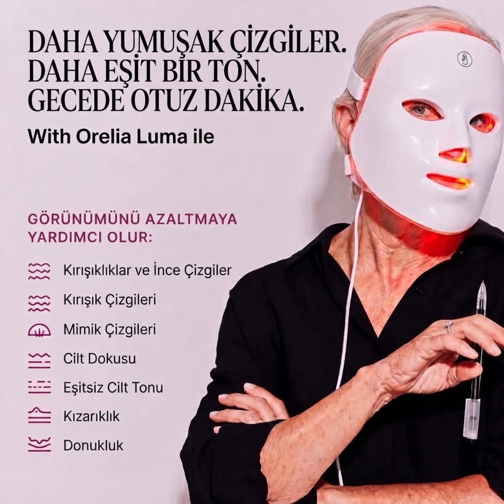 Led Yüz Terapi Maskesi